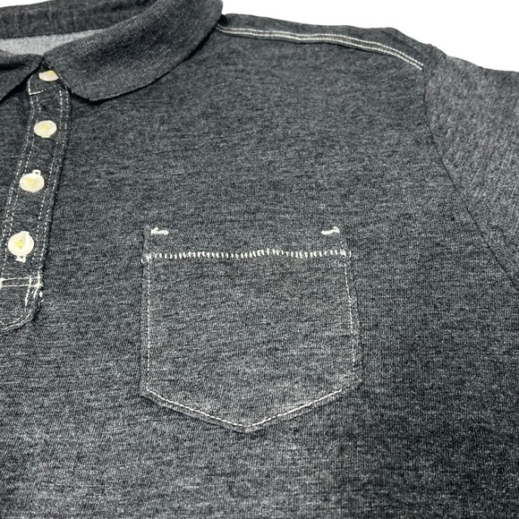 TOMMY BAHAMA Relax Island Modern Fit Charcoal Grey Men's Polo Shirt Size L - Picture 4 of 16